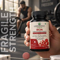 Livemedico Iron Ferrous Bisglycinate with hair root support benefits